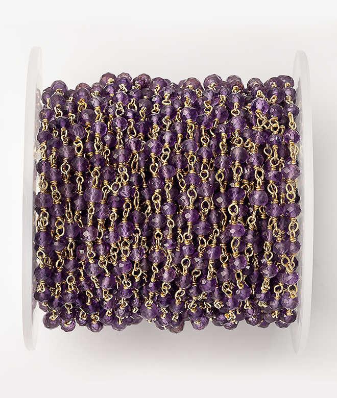 Amethyst beads