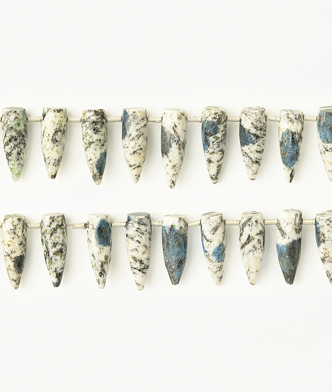 Azurite beads