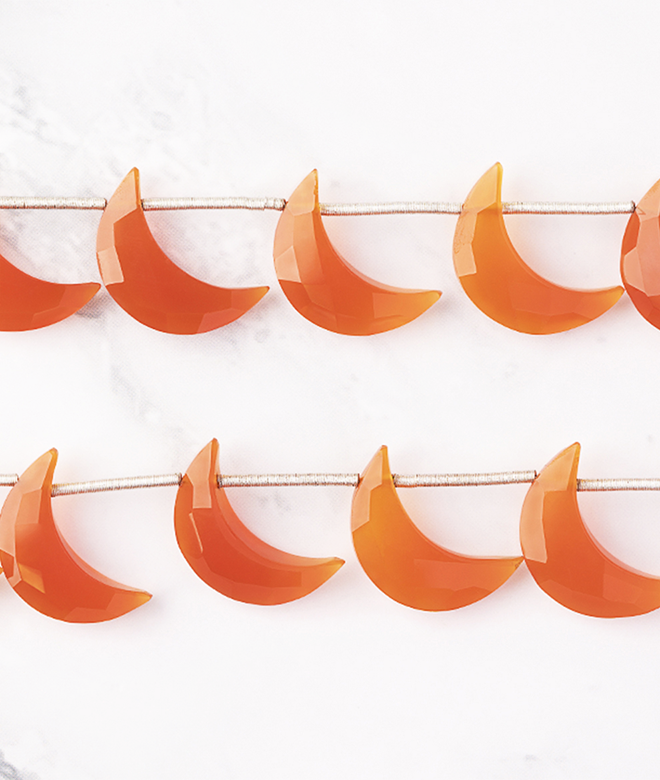 Carnelian beads
