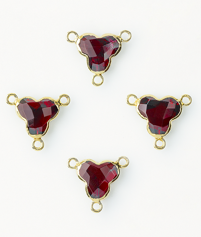 Garnet beads
