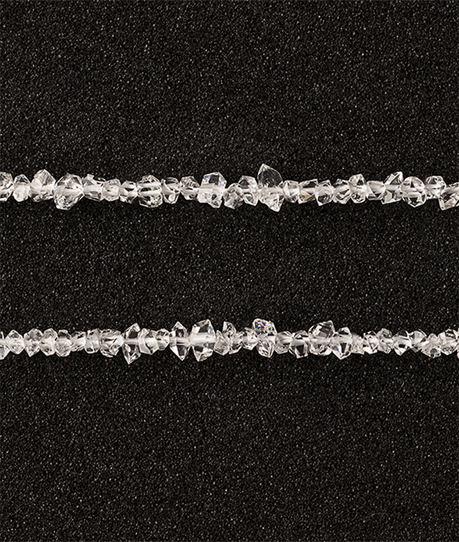 Herkimer Diamond beads