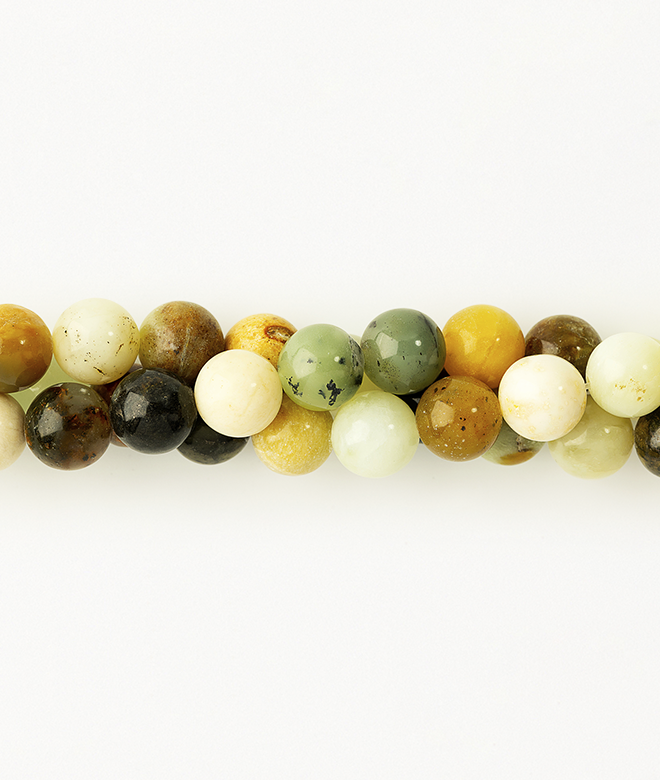 Jade beads