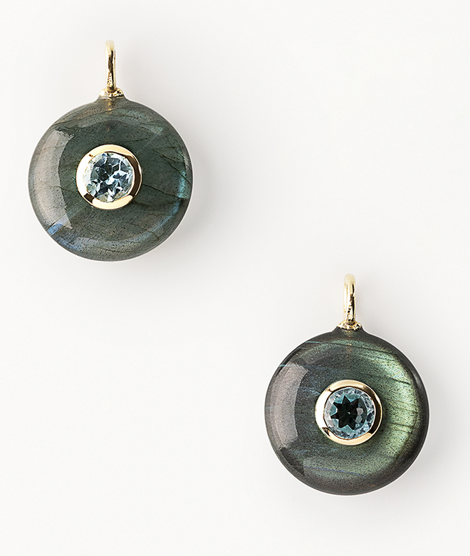 Labradorite beads