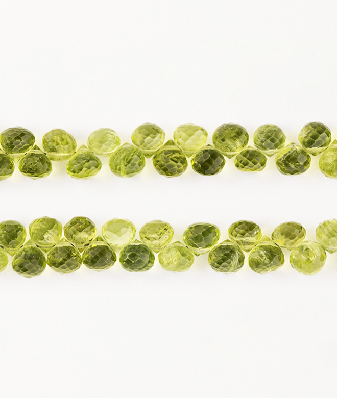 Peridot beads