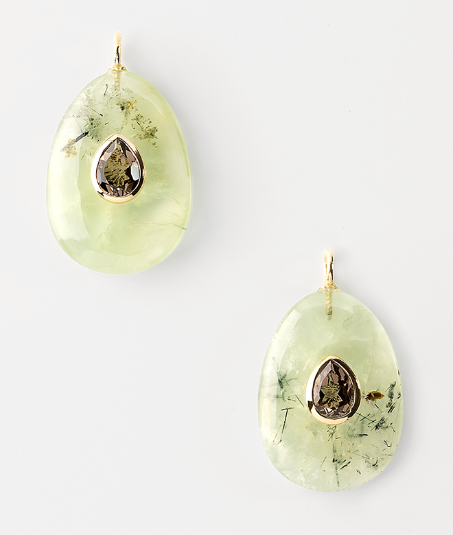 Prehnite beads