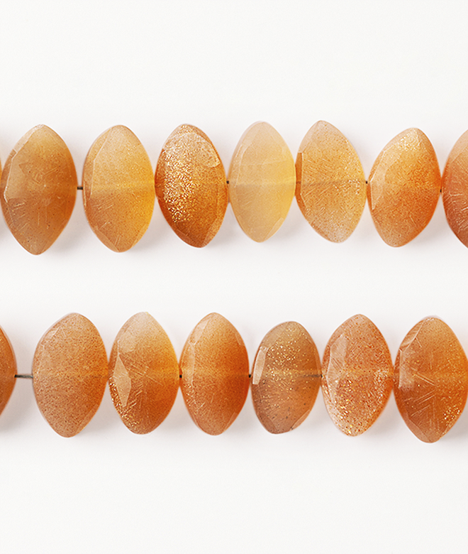 Sunstone beads