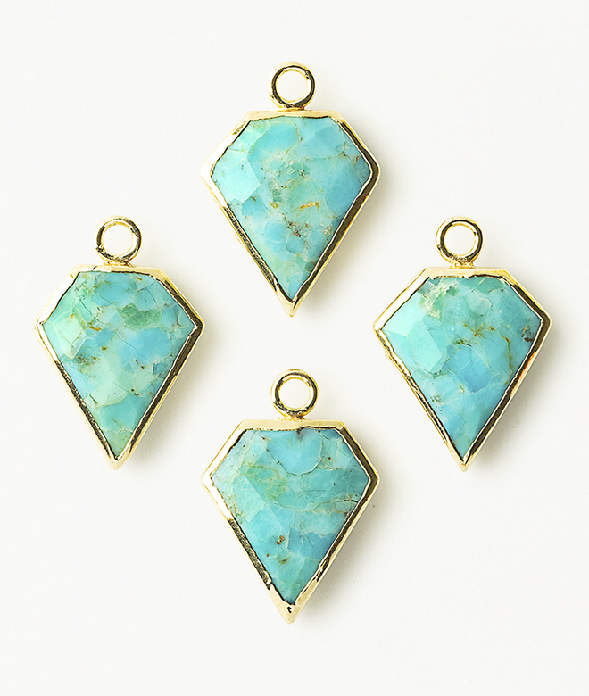 Turquoise beads