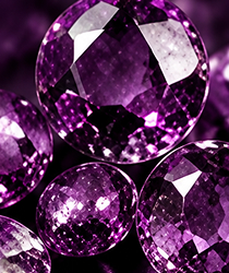 Amethyst beads