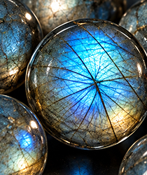 Labradorite beads